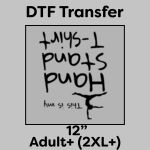 DTF Transfer 12" Thumbnail