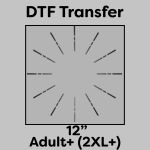 DTF Transfer 12" Thumbnail