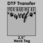 DTF Transfer 2.5" Thumbnail