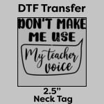 DTF Transfer 2.5" Thumbnail