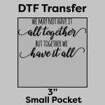 DTF Transfer 3" Thumbnail