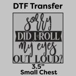 DTF Transfer 3.5" Thumbnail