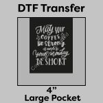 DTF Transfer 4" Thumbnail