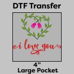 DTF Transfer 4" Thumbnail