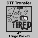 DTF Transfer 4" Thumbnail