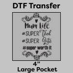 DTF Transfer 4" Thumbnail