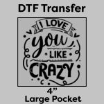 DTF Transfer 4" Thumbnail
