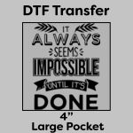 DTF Transfer 4" Thumbnail