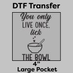 DTF Transfer 4" Thumbnail