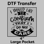 DTF Transfer 4" Thumbnail