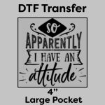 DTF Transfer 4" Thumbnail