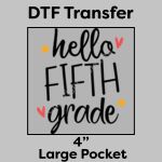 DTF Transfer 4" Thumbnail