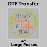 DTF Transfer 4" Thumbnail