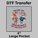 DTF Transfer 4" Thumbnail
