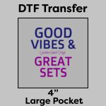 DTF Transfer 4" Thumbnail