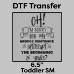 DTF Transfer 6.5" Thumbnail