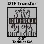 DTF Transfer 6.5" Thumbnail