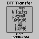 DTF Transfer 6.5" Thumbnail