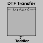 DTF Transfer 7" Thumbnail
