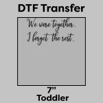 DTF Transfer 7" Thumbnail