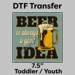 DTF Transfer 7.5" Thumbnail