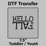 DTF Transfer 7.5" Thumbnail