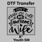 DTF Transfer 8" Thumbnail