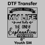 DTF Transfer 8" Thumbnail