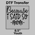 DTF Transfer 8.5" Thumbnail