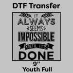 DTF Transfer 9" Thumbnail