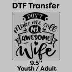 DTF Transfer 9.5" Thumbnail