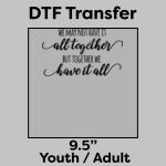 DTF Transfer 9.5" Thumbnail