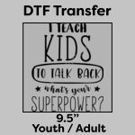 DTF Transfer 9.5" Thumbnail