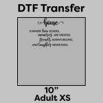 DTF Transfer 10" Thumbnail