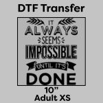 DTF Transfer 10" Thumbnail