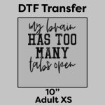 DTF Transfer 10" Thumbnail