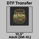 DTF Transfer 10.5" Thumbnail