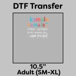 DTF Transfer 10.5" Thumbnail