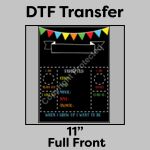 DTF Transfer 11" Thumbnail