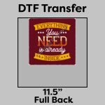 DTF Transfer 11.5" Thumbnail