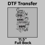 DTF Transfer 11.5" Thumbnail