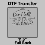 DTF Transfer 11.5" Thumbnail