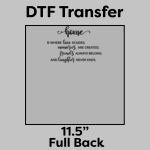 DTF Transfer 11.5" Thumbnail