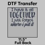 DTF Transfer 11.5" Thumbnail