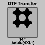 DTF Transfer 14" Thumbnail