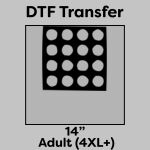 DTF Transfer 14" Thumbnail