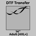 DTF Transfer 14" Thumbnail