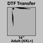 DTF Transfer 14" Thumbnail