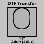 DTF Transfer 14" Thumbnail