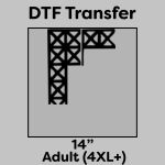 DTF Transfer 14" Thumbnail